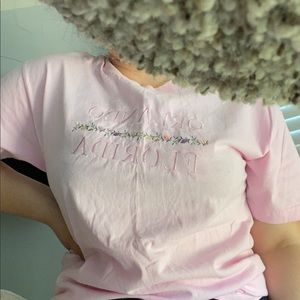 Vintage baby pink T shirt!